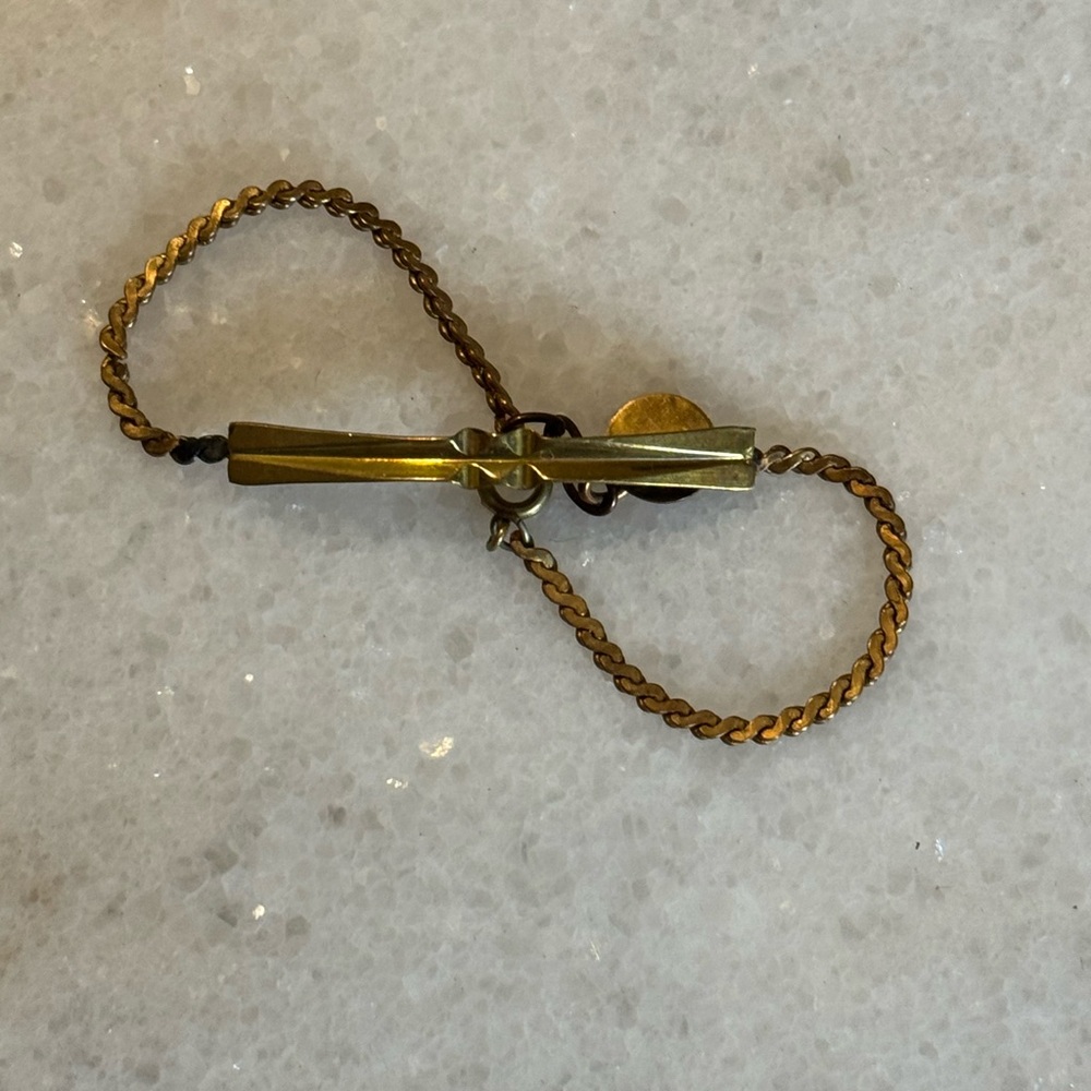 Twisted Silver Brass Bracelet with Clasp